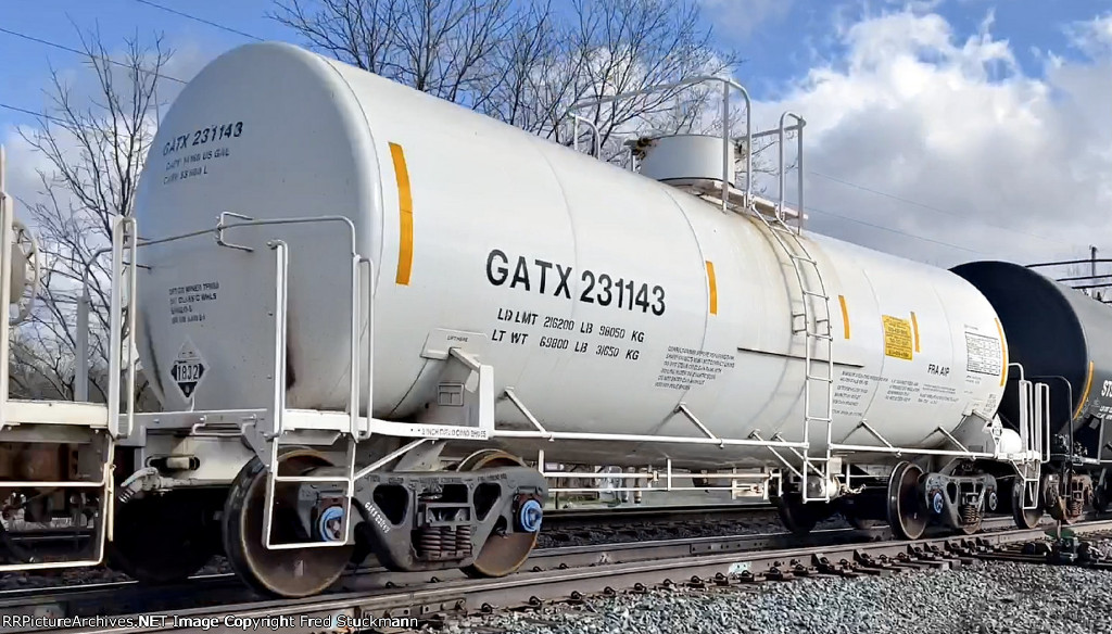 GATX 231143 is new to rrpa.